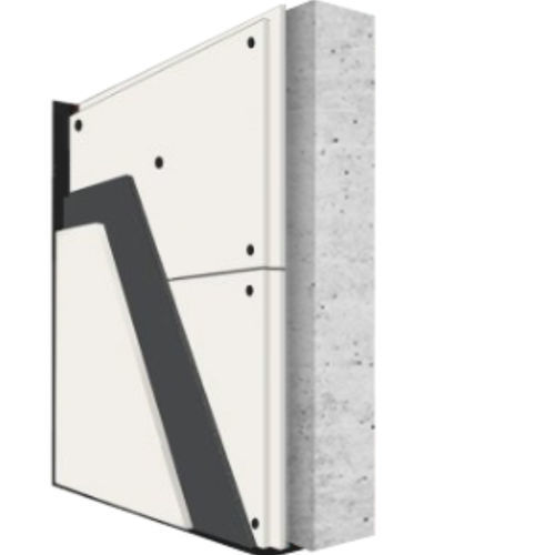 Panneau d'isolation acoustique pour mur - MUTE SYSTEM&trade; 63 - DECIBEL PLC - en mousse / autres formes / blanc