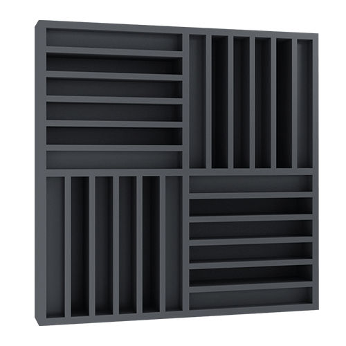 Diffuseur acoustique en bois massif - D30S - Soundbox acoustic Tech CO.,LTD