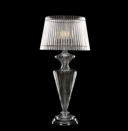 Lampe de table - 650573 - BO/M lighting - en cristal / en tissu / classique