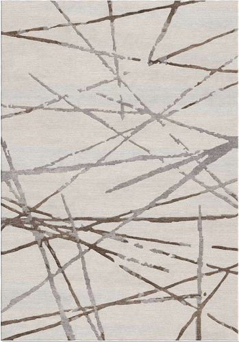 Tapis contemporain - ALLEN - The rug couture - à rayures / en fibre naturelle / rectangulaire