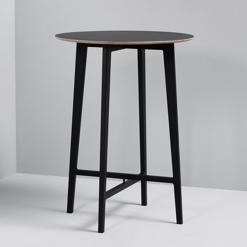 Table mange-debout contemporaine - NORDIC - SACKit - en chêne / en Fenix NTM® / avec piètement en chêne