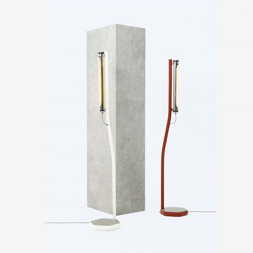 Lampe sur pied - BODOM - Sammode Studio - en acier inoxydable / en aluminium anodisé / en PMMA