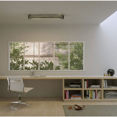 Plafonnier contemporain - BRUEGHEL - Sammode Studio - tubulaire / en aluminium anodisé / en PMMA