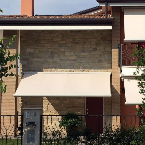 Store banne rétractable - Outsade 01, 02, 03 e 04 - Eredi di Pozza, IL PARCO - coffre / manuel / motorisé
