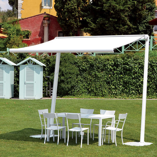 Store banne autoportant - Lay Shadow - Eredi di Pozza, IL PARCO - manuel / professionnel / blanc