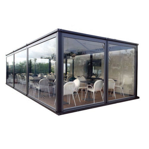 Panneau en verre pour aménagement extérieur - Hermetic - Eredi di Pozza, IL PARCO - incolore