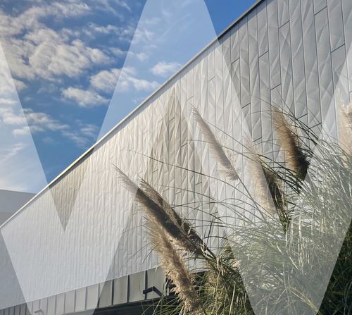 Bardage en panneaux - W - Windwall - en métal / vertical / recyclable