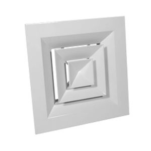 Diffuseur d'air de plafond - NCD/NK/GCR/AK/AC/ITG/DKF/KHA SERIES - ALNOR Systemy Wentylacji Sp. z o.o. - suspendu / carré / rond