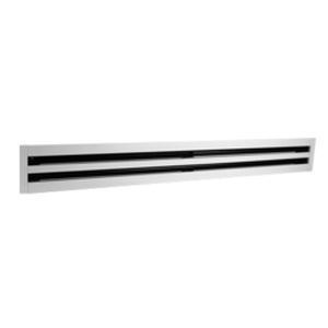 Diffuseur d'air de plafond - LDS / LDS-B / LDS-O - ALNOR Systemy Wentylacji Sp. z o.o. - linéaire / à fente