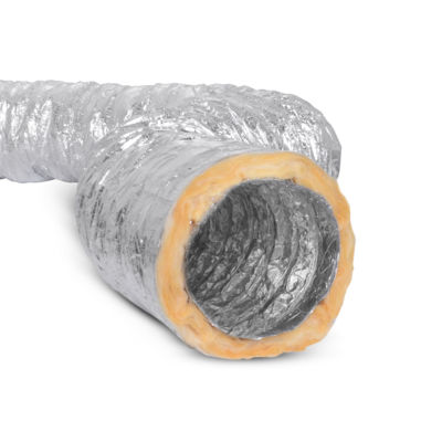 Conduit d'air flexible - ALSD / POID / ALID SERIES - ALNOR Systemy Wentylacji Sp. z o.o. - en aluminium / en polyester / à isolation thermique