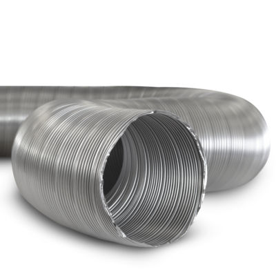 Conduit d'air flexible - AF-AL / AF-SN - ALNOR Systemy Wentylacji Sp. z o.o. - aluminium / en inox