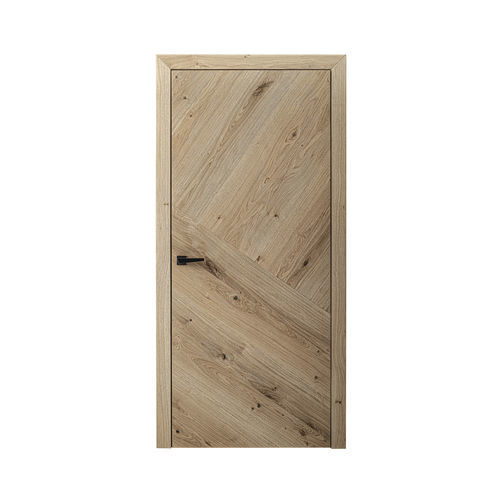 Porte d'intérieur - STERKUR - SOWAPRO Mateusz Rudnicki - en bois massif / en bois de feuillus / en chêne naturel