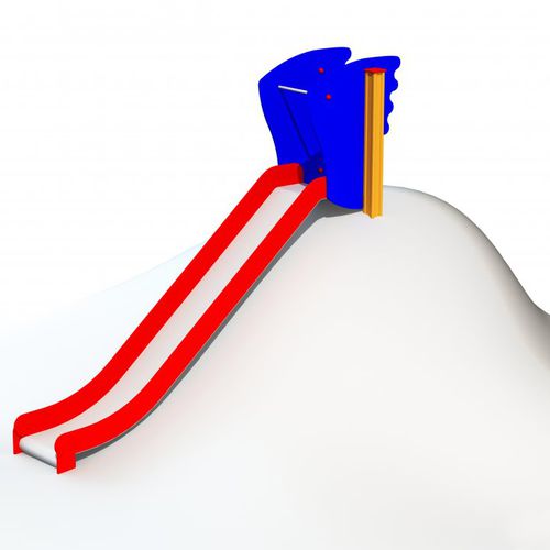 Toboggan droit - BUD  - Tiptiptap - pour aire de jeux