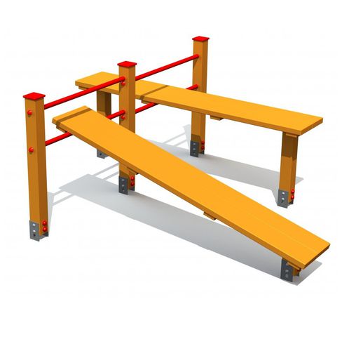 Banc à abdominaux d'extérieur - TSV004 - Tiptiptap