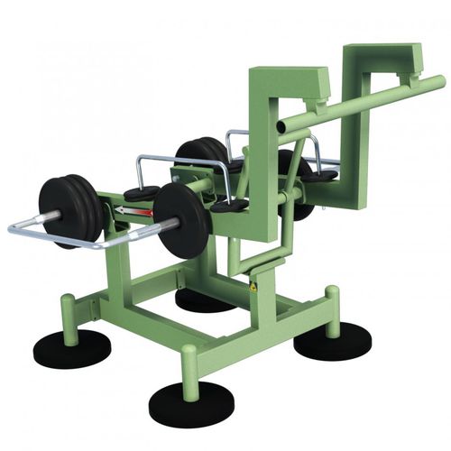 Appareil de musculation squat - MB 7.65 - Tiptiptap - d'extérieur