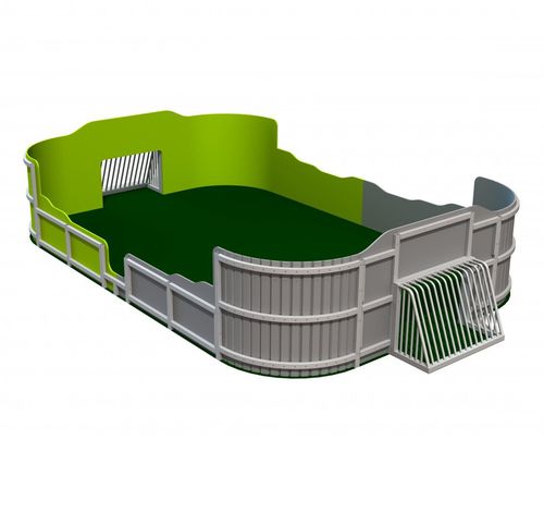 Terrain multisports pour aire de jeux - MFS100 MF FR - Tiptiptap
