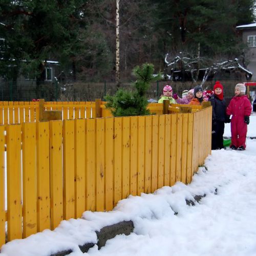 Clôture à barreaux - PAP012 - Tiptiptap - pour parc de jeux / en bois / classique