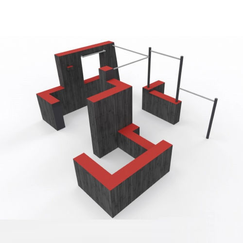 Parcour d'obstacles pour aire de jeux - PARKOUR XS  - Tiptiptap - d'extérieur