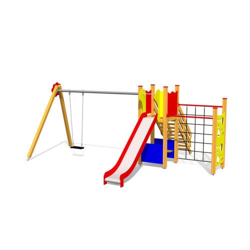 Structure de jeu pour aire de jeux - HARRIET  - Tiptiptap - en polyéthylène