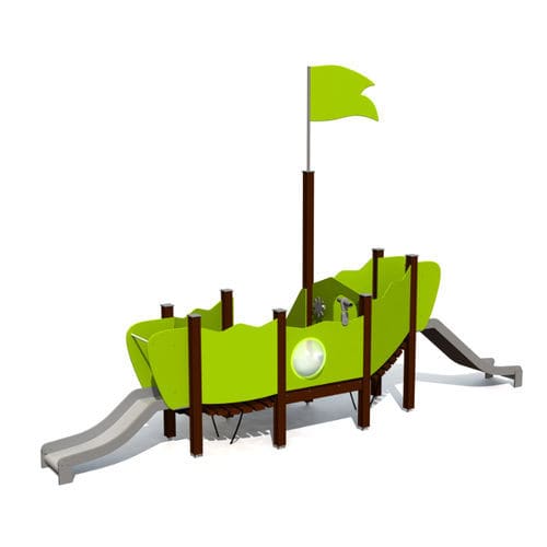 Structure de jeu pour aire de jeux - JENNY  - Tiptiptap - en acier / en HDPE