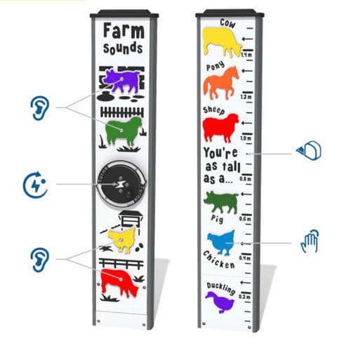 Panneau ludique - WALL FARM  - Tiptiptap