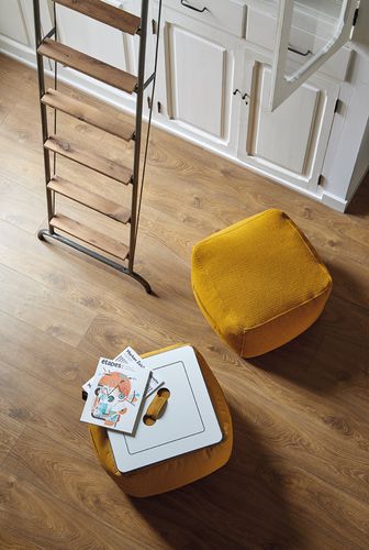 Pouf contemporain - PUF POOL - OGO - en tissu / carré / tapissé