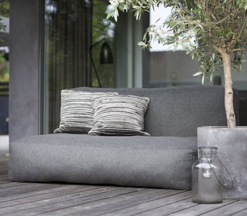 Canapé contemporain - C-1 : LOUNGE - TROISPOMMES HOME - d'extérieur / en tissu / à coussins