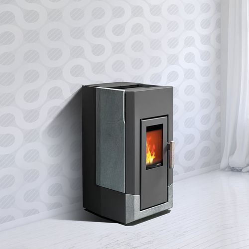 Poêle à granulés - SOGNO - paterno - 9 kW / contemporain / en acier