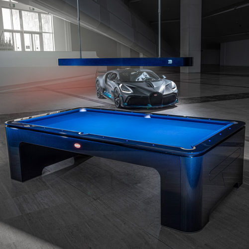 Table de billard design original - BUGATTI - Carbon Composites, SL - résidentielle / professionnelle / en cuir