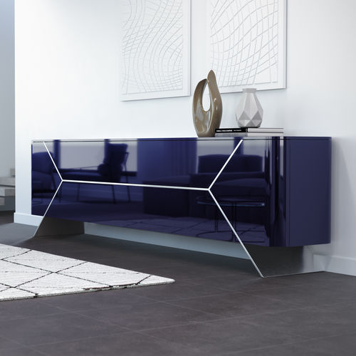 Buffet contemporain - XFORM - Carbon Composites, SL - en aluminium anodisé / en verre / en fibre de carbone