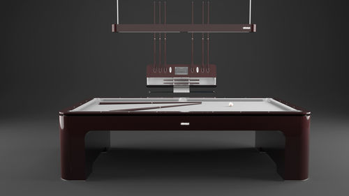 Table de billard design original - IXO - Carbon Composites, SL - résidentielle / professionnelle / en cuir