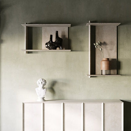 Étagère murale - OLYMPE - NUÉE ÉDITION - contemporaine / en chêne naturel