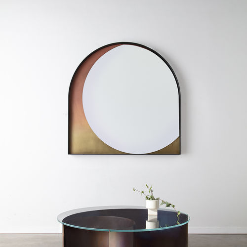 Miroir mural - SLIP - KIN & COMPANY - contemporain / en acier inoxydable