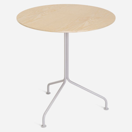Table contemporaine - ABC 974 - Vergés - en bois / en HPL / avec piètement en métal