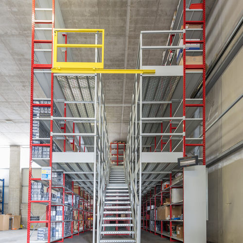 Rayonnage pour stockage - MULTI-TIER - Mobilrot - de marchandise / pour charge légère / universel