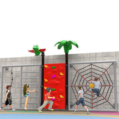 Mur d'escalade fixe - CHILDREN'S PHYSICAL TRAINING - Shandong Jing Ao Sports Equipment Co.,Ltd - pour aire de jeux