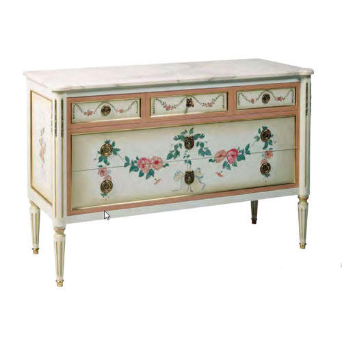 Commode sur pieds hauts - CO1601 - Henryot & Cie - de style provençal / en bois / non spécifié