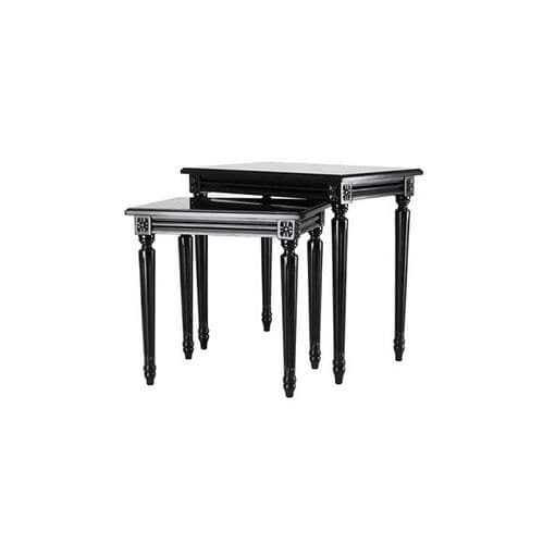 Table gigogne de style Louis XVI - TA1616 BIS - Henryot & Cie - en bois / avec piètement en bois / rectangulaire