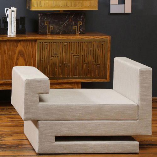 Ottoman contemporain - AKTIS - ANAKTAE - en lin / sur mesure / fait main