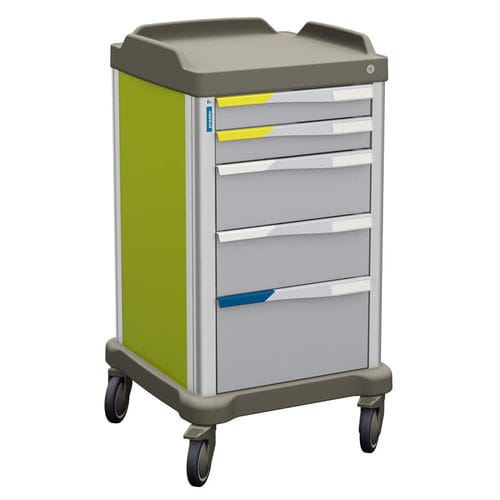 Chariot de soins - PRESTO SMALL  - Francehopital - pour établissement de santé / pour hôpital / professionnel
