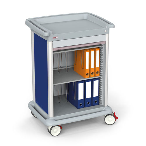 Chariot pour dossiers médicaux - PRECISO N&deg;9X - Francehopital - pour établissement de santé / pour hôpital / professionnel