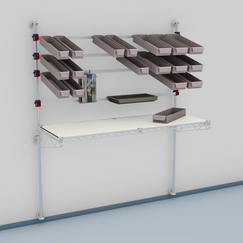 Ensemble bureau et rangement professionnel - Francehopital