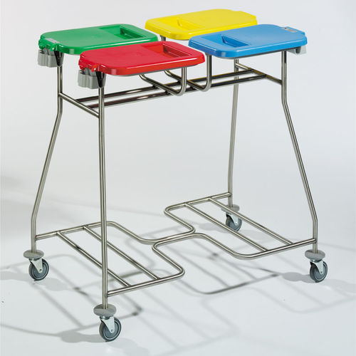 Chariot à linge - ISEO 40 - Francehopital - à bagages / professionnel / en inox