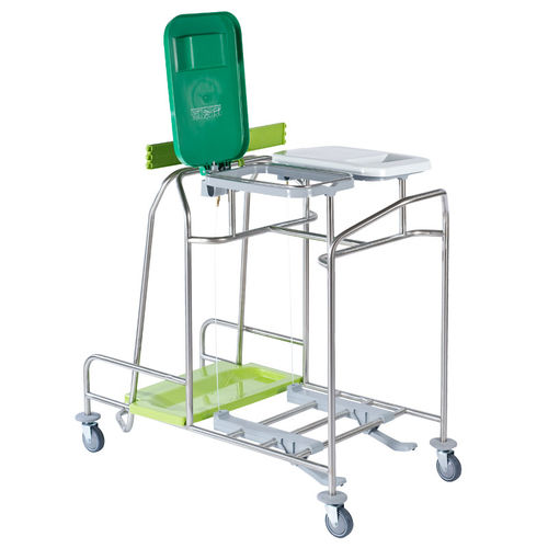 Chariot à linge - CBW20P - Francehopital - poubelle / professionnel / en métal