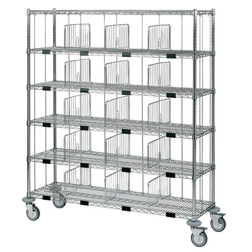 Chariot de service - MOSYS  - Francehopital - à linge / professionnel / de transport