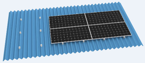 Système de montage sur toiture - RAIL FREE CLIP  - Xiamen goomax energy technology Co.,Ltd - solaire / pour capteur solaire