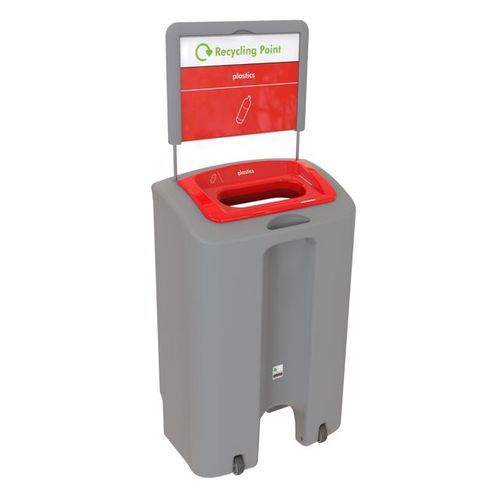 Poubelle publique - ENVIROGO - leafield envirobin - de tri sélectif / en polyéthylène / contemporaine