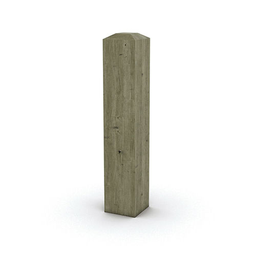Borne de protection - LILAS - Activia Mobilier Urbain - amovible / en pin / en robinier