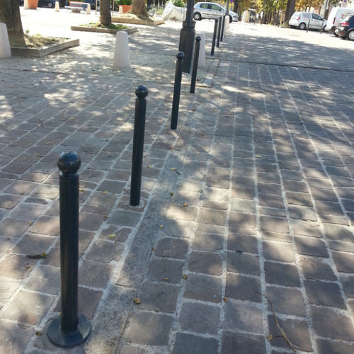 Potelet de protection - BOULE - Activia Mobilier Urbain - amovible / en acier / en thermodurcissable