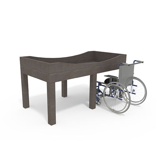 Carré potager en plastique recyclé - Activia Mobilier Urbain - en bois / d'extérieur / pour espace public